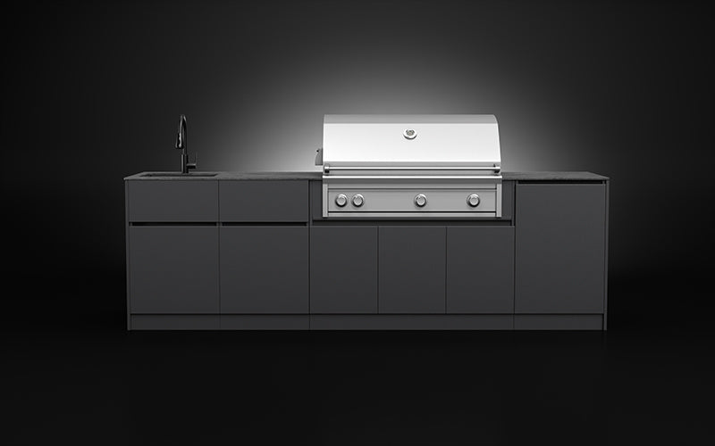 Compact Series 2.85m | BBQ 120cm+Sink+Bin