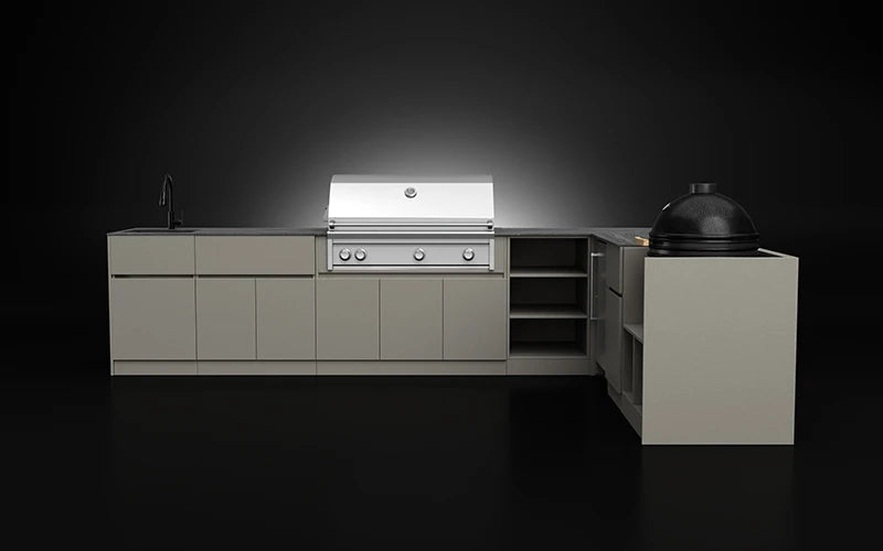 Host Series 3.8x2.7m | BBQ 120cm+Kamado+Sink+Fridge+Bin