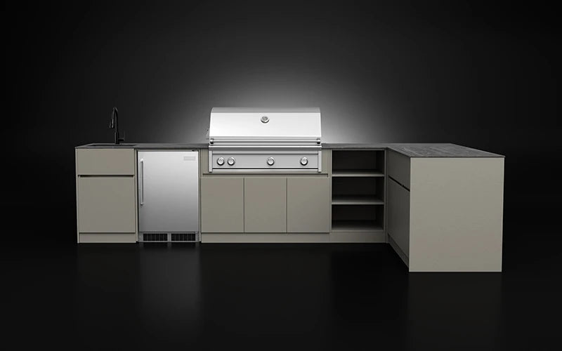 Host Series 3.7x2m | BBQ 120cm+Sink+Fridge+Bin