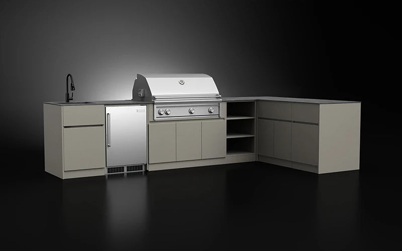 Host Series 3.7x2m | BBQ 120cm+Sink+Fridge+Bin