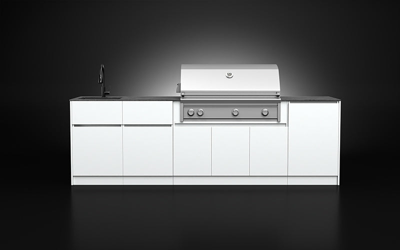 Compact Series 2.85m | BBQ 120cm+Sink+Bin