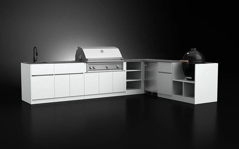 Host Series 3.8x2.7m | BBQ 120cm+Kamado+Sink+Fridge+Bin